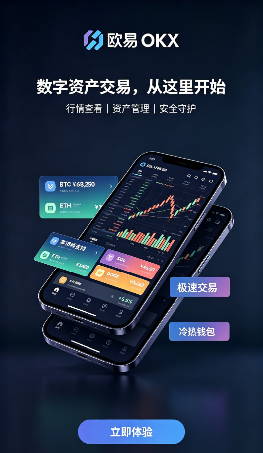 欧交易所APP充值与资产管理界面